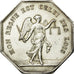 France, Token, Compagnie des Notaires de Chateaudun, Caqué, MS(60-62), Silver