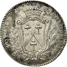 France, Jeton, Ile-de-France, Pierre Chenon, Commissaire au Chatelet, 1789