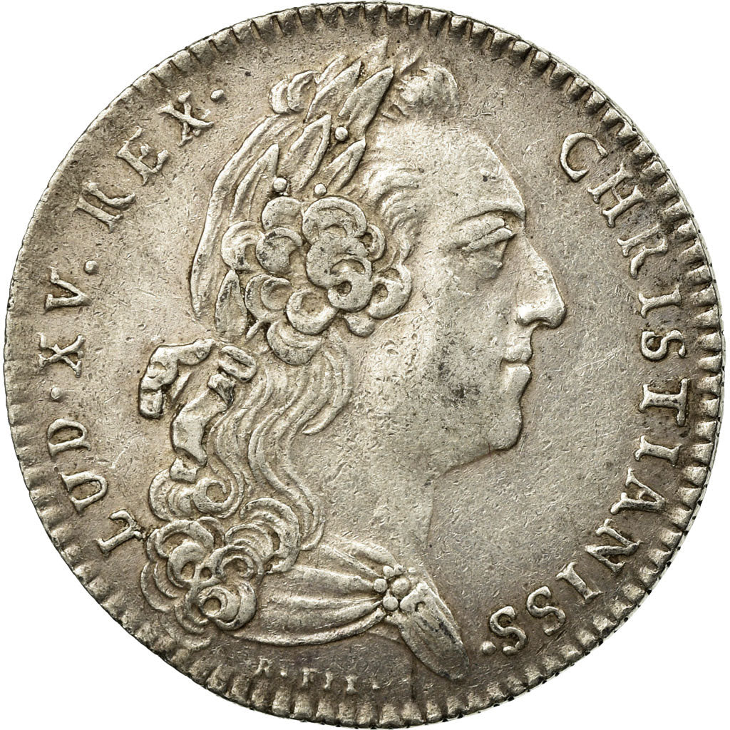 France, Jeton, Louis XV, Corporations Marchandes, Lingères de Rouen, TTB+