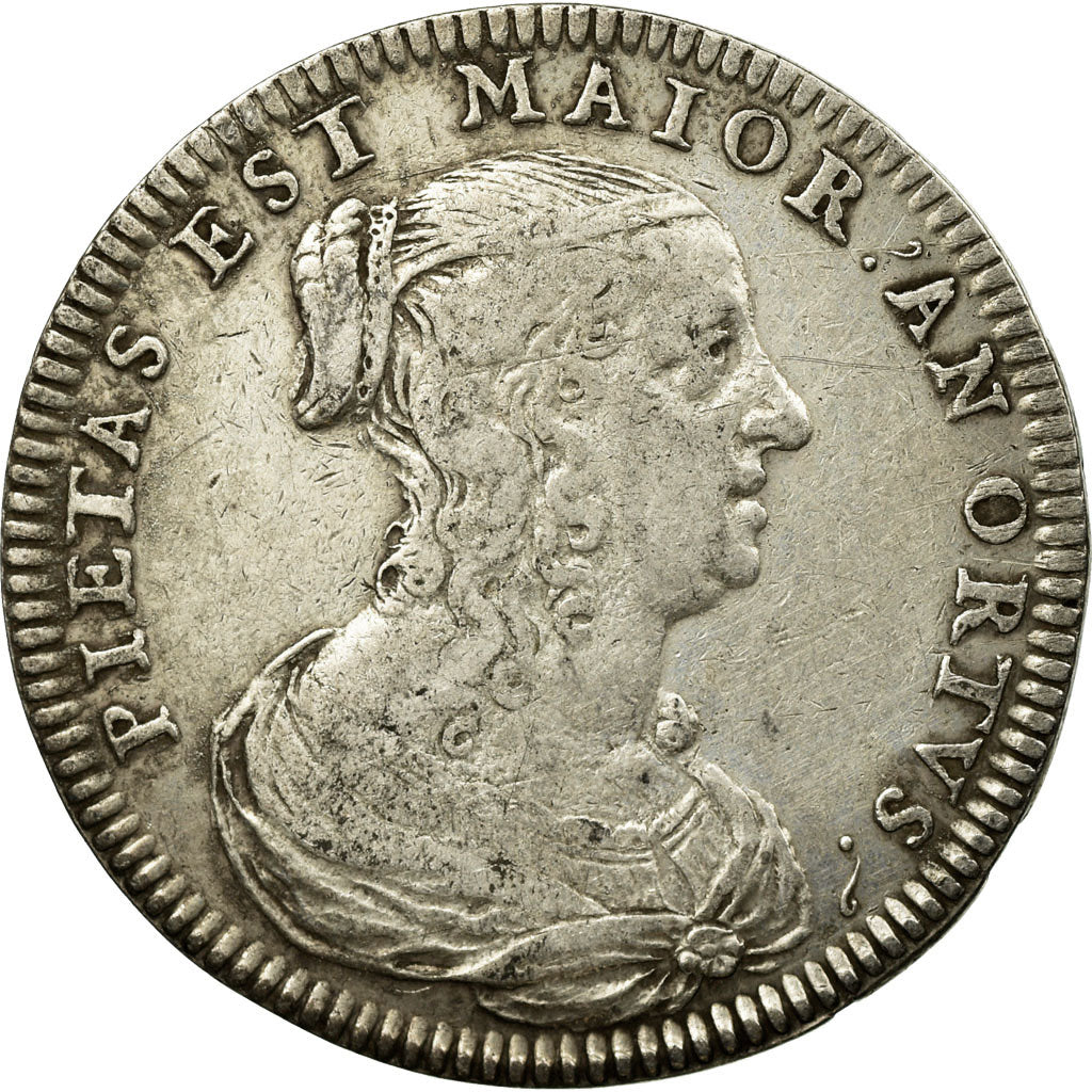 Frankreich, Token, Louis XIV, Anne d'Autriche, 1657, SS, Silber, Feuardent:12401