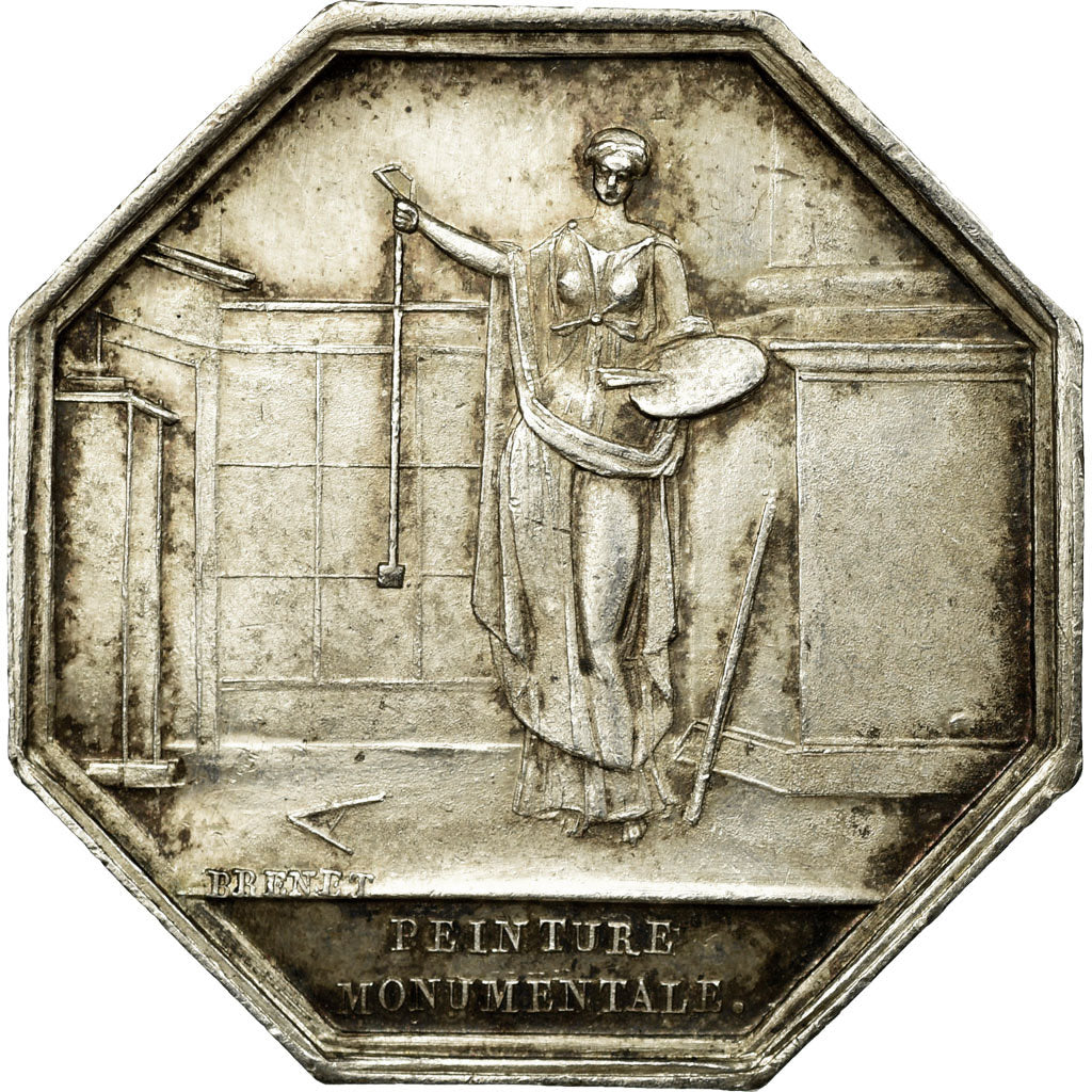 France, Token, Associations Professionnelles, Chambre des Peintres et Vitriers