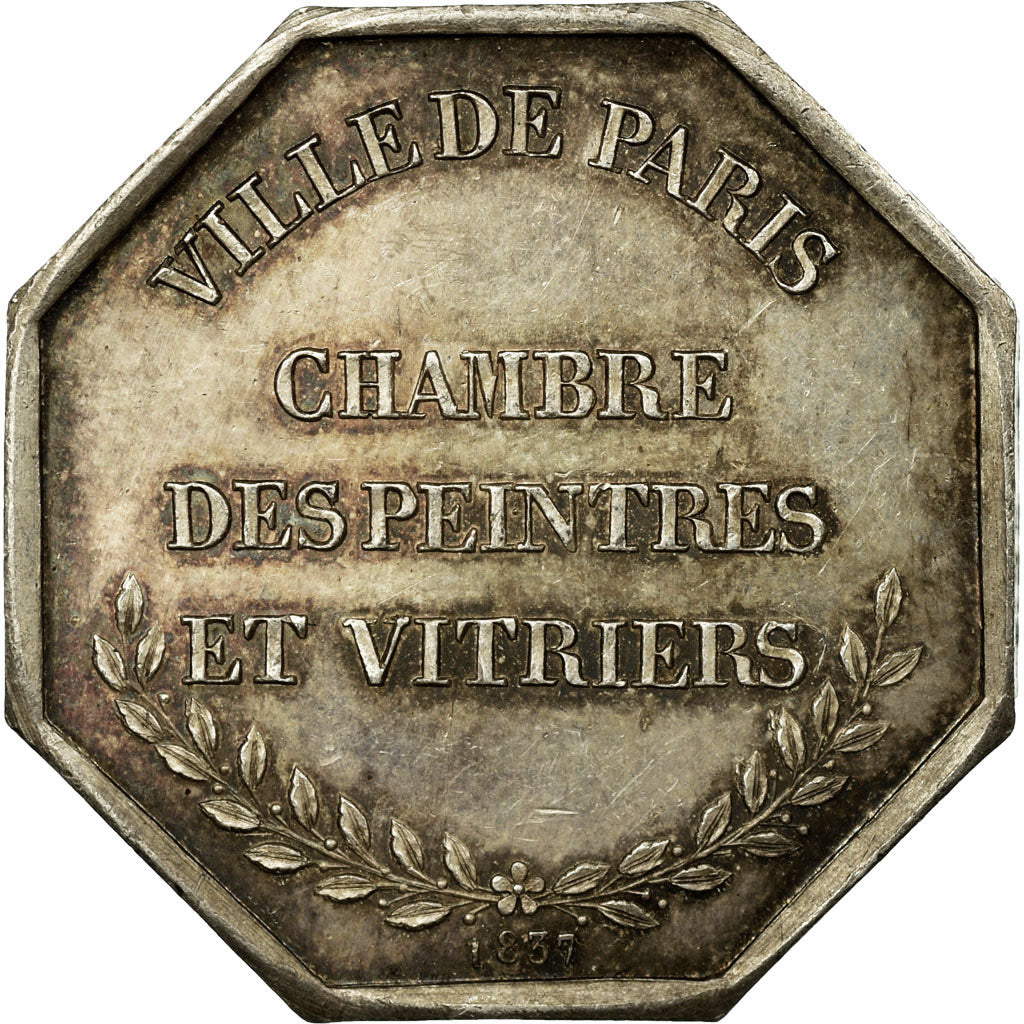 France, Token, Associations Professionnelles, Chambre des Peintres et Vitriers