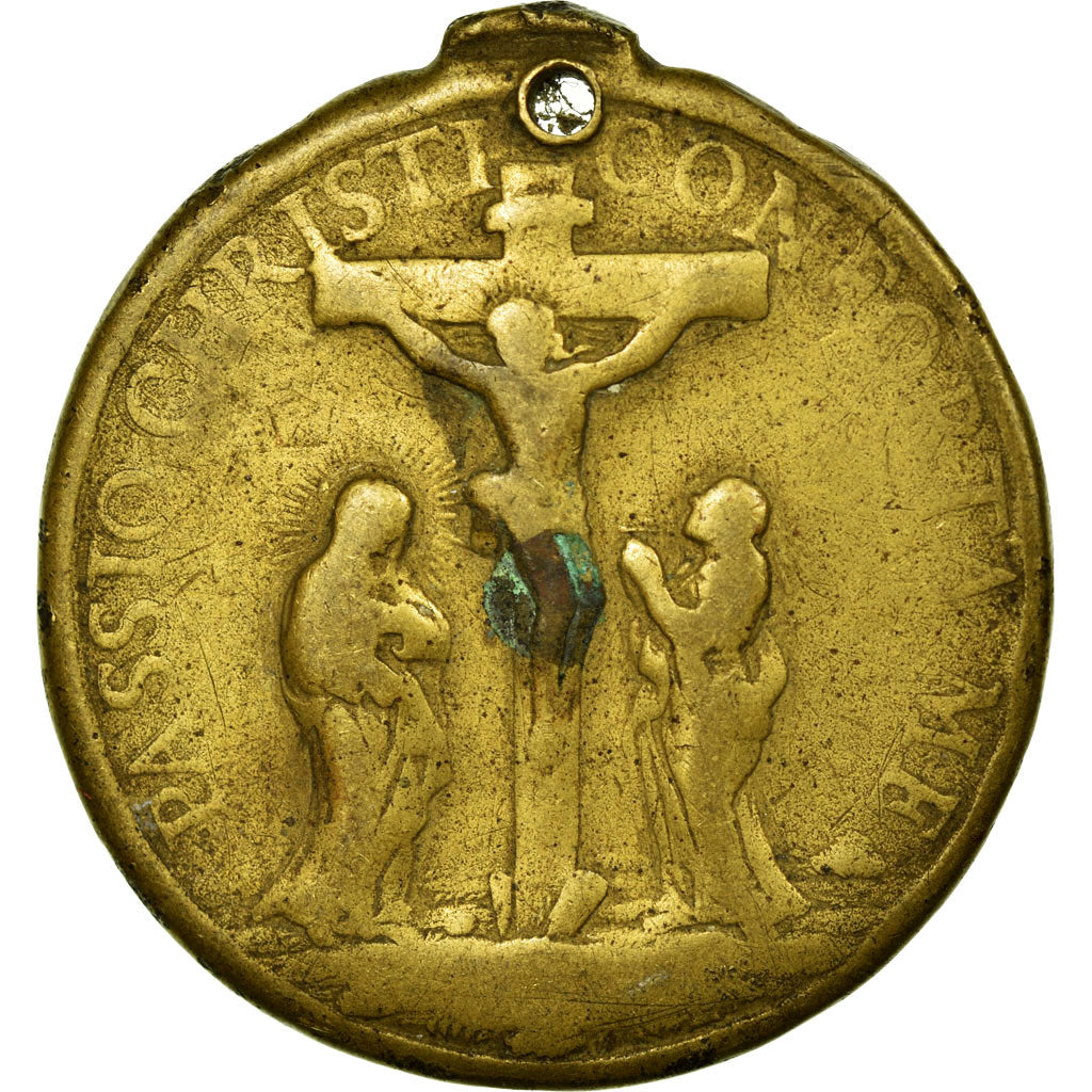 France, Médaille, Passion du Christ, Maria Magdalena, Roty, TB, Bronze