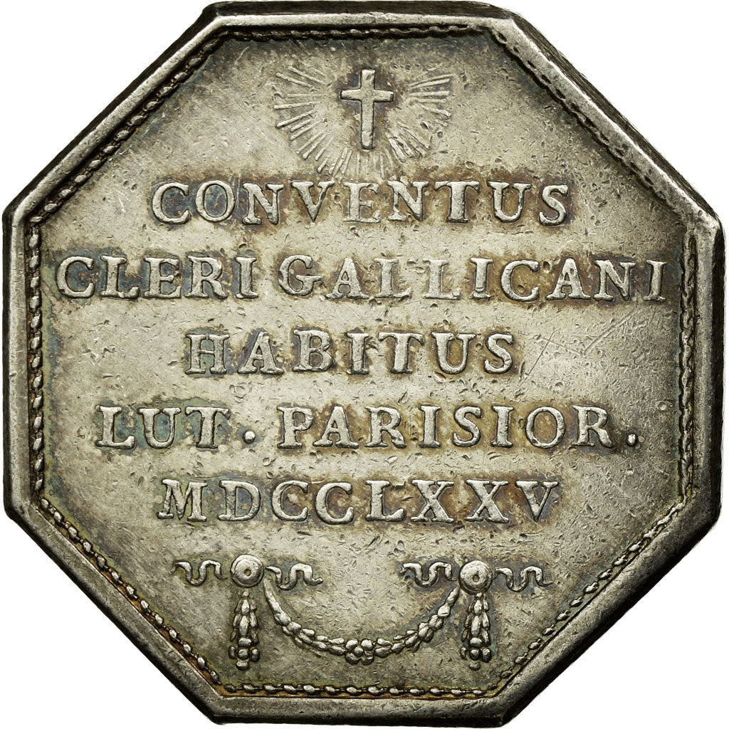 Francia, Token, Louis XVI, Assemblée du Clergé et Jetons Religieux, Duvivier