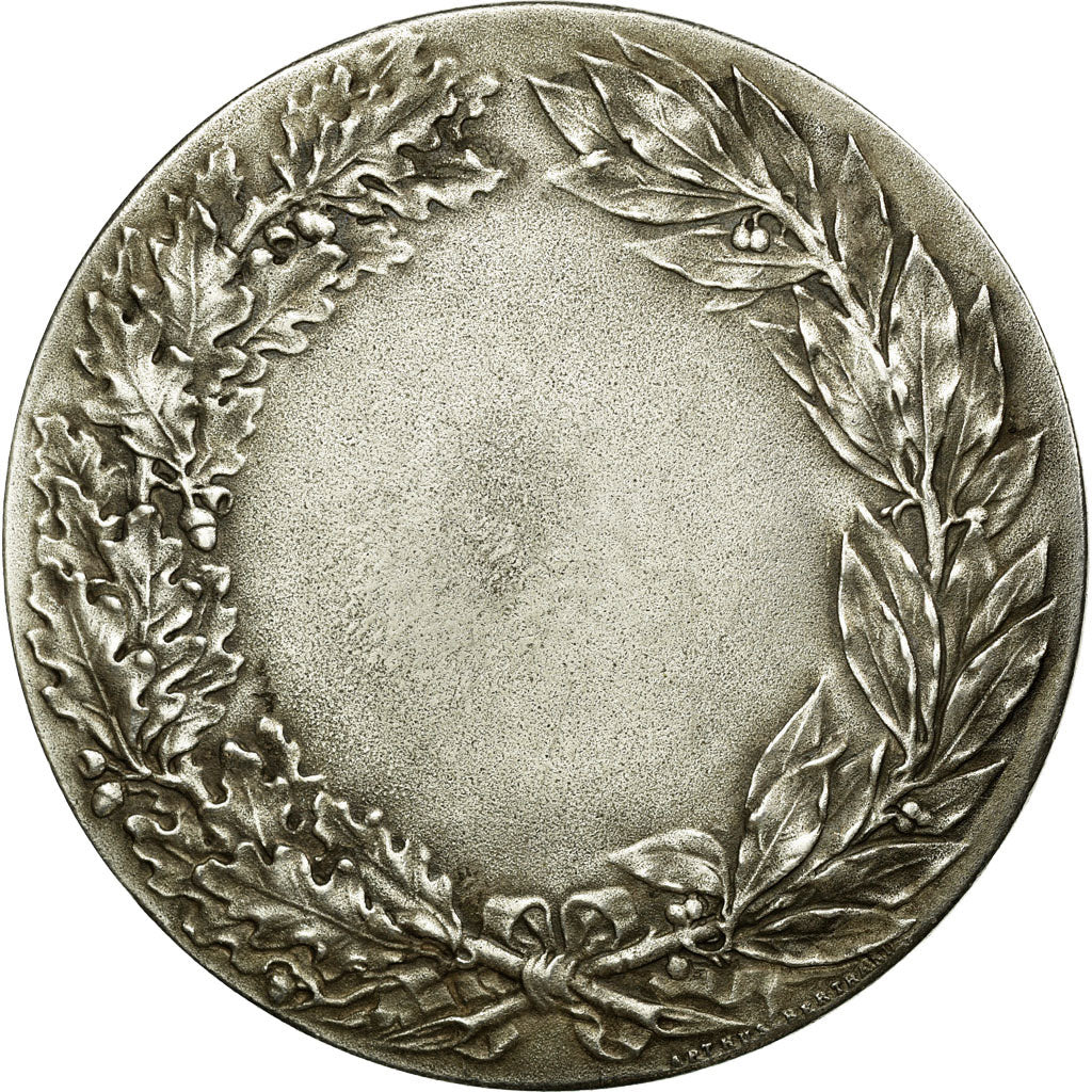 France, Medal, Horticulture, Jardins, Michelet, AU(55-58), Silvered bronze