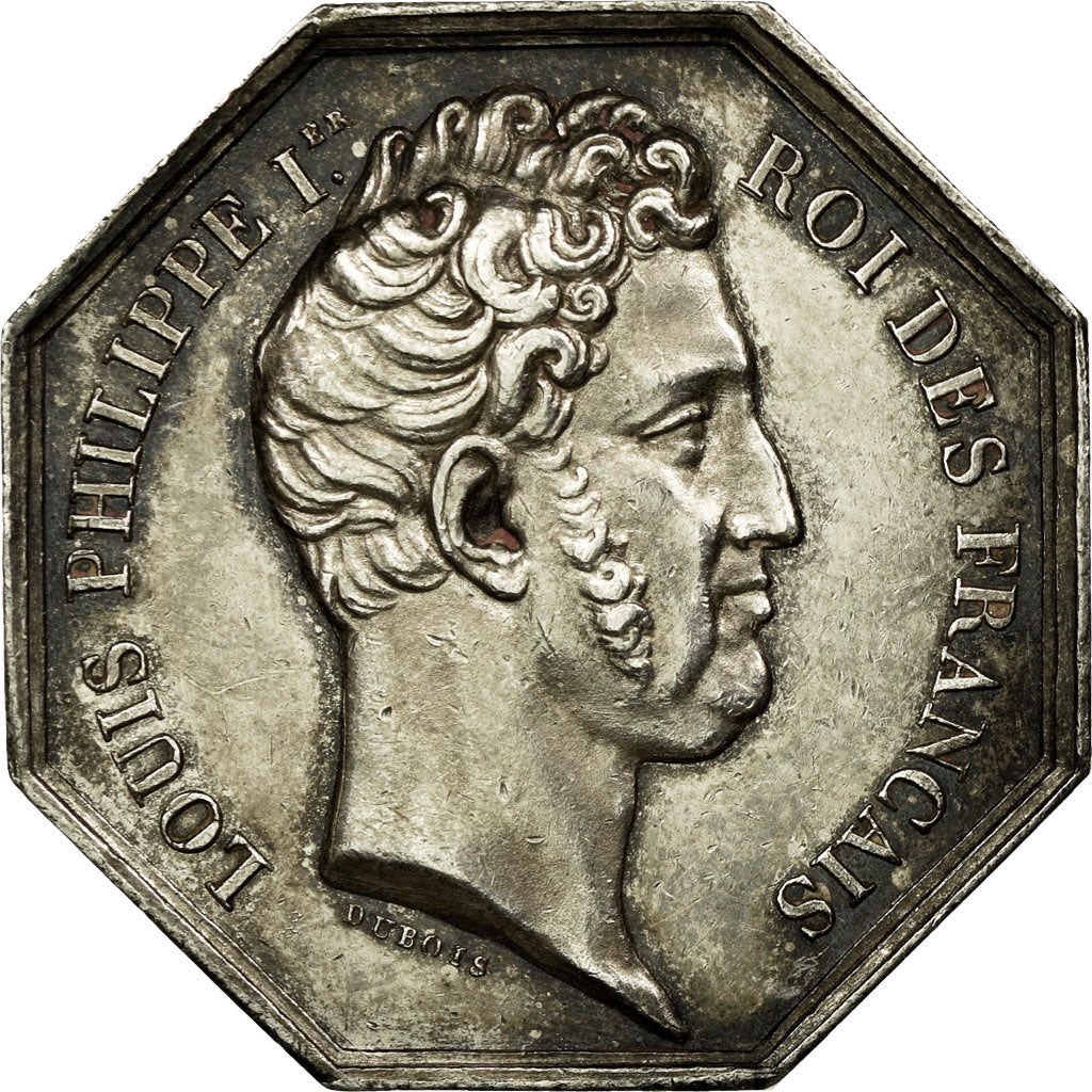 France, Token, Louis-Philippe Ier, Chambre de Commerce de Lille, De Puymaurin