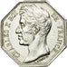 Francia, Token, Charles X, Chambre de Commerce d'Amiens, Barre, SPL-, Argento