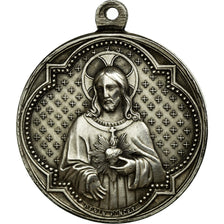 France, Medal, Religion, Marie, Penin, MS(60-62), Silvered bronze