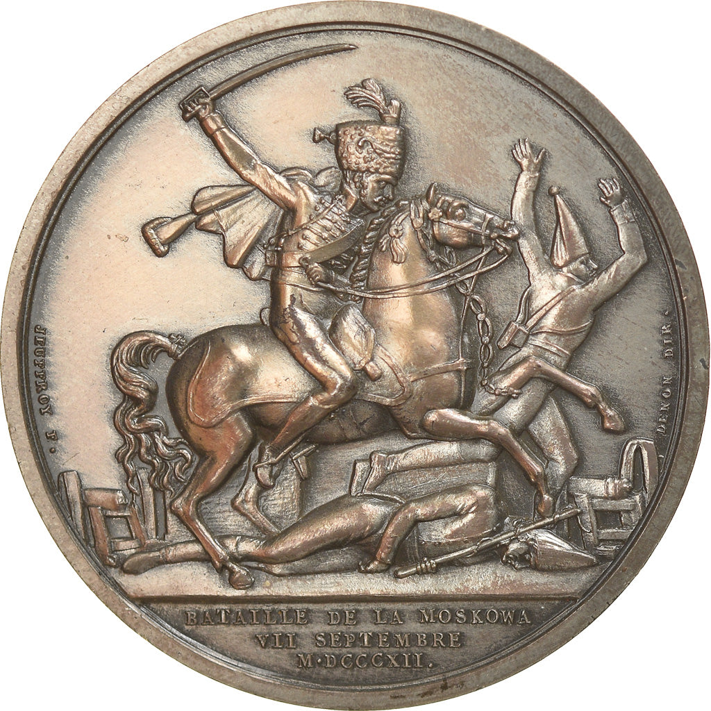 France, Médaille, Napoléon Ier, Bataille de la Moskowa, 1969, Andrieu