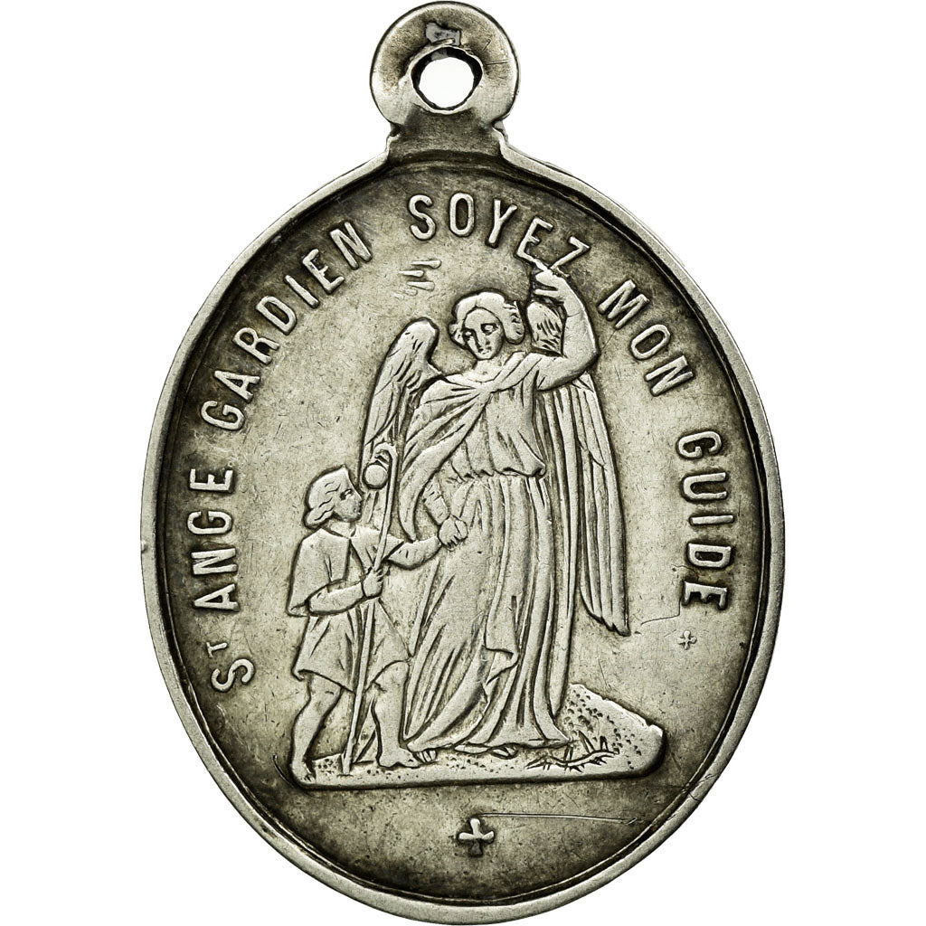 France, Medal, Religion, Congrégation des Saints Anges, Ursulines d'Amiens