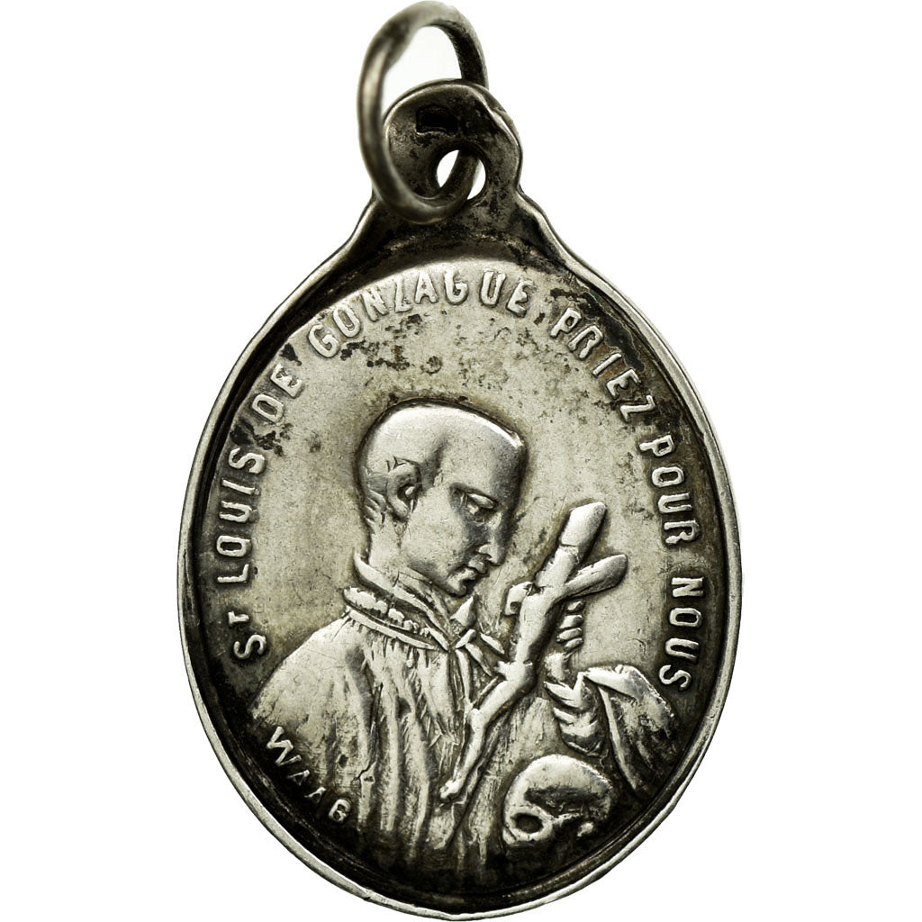 France, Médaille, Religion, Saint Louis de Gonzague, Saint Ange, Vachette