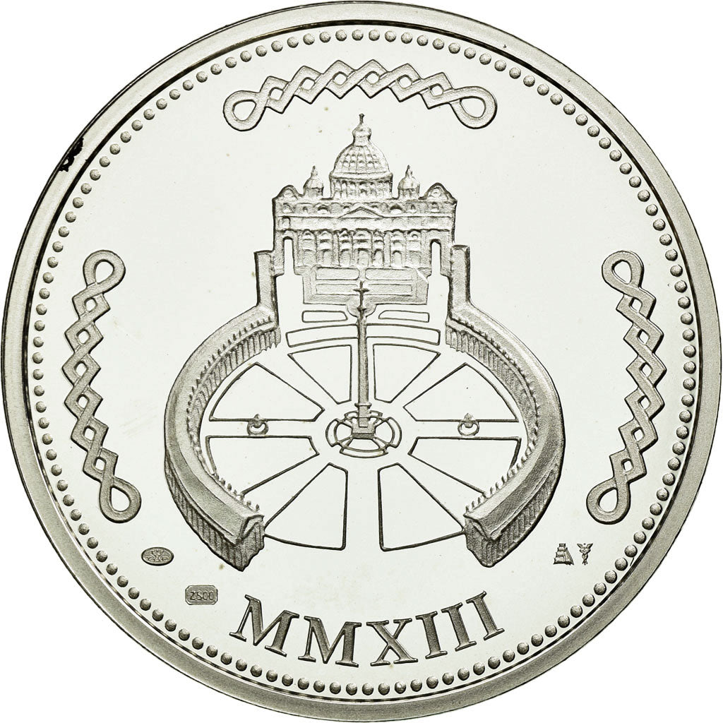 Vatican, Médaille, Le Pape François, 2013, FDC, Argent