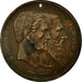Belgio, medaglia, Léopold Ier-Léopold II, 1880, Wiener, BB, Bronzo