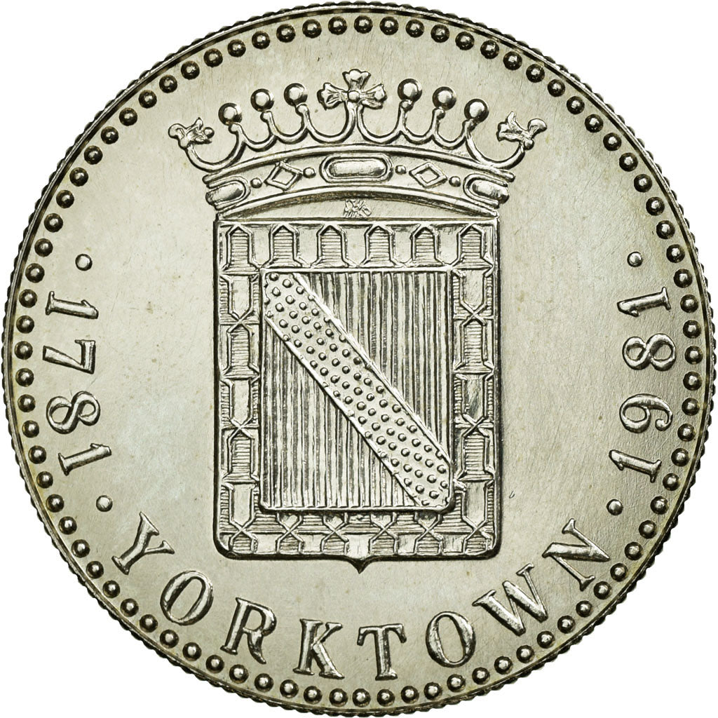 Frankrijk, Medaille, Révolution Française, Marquis de La Fayette, 1981, FDC