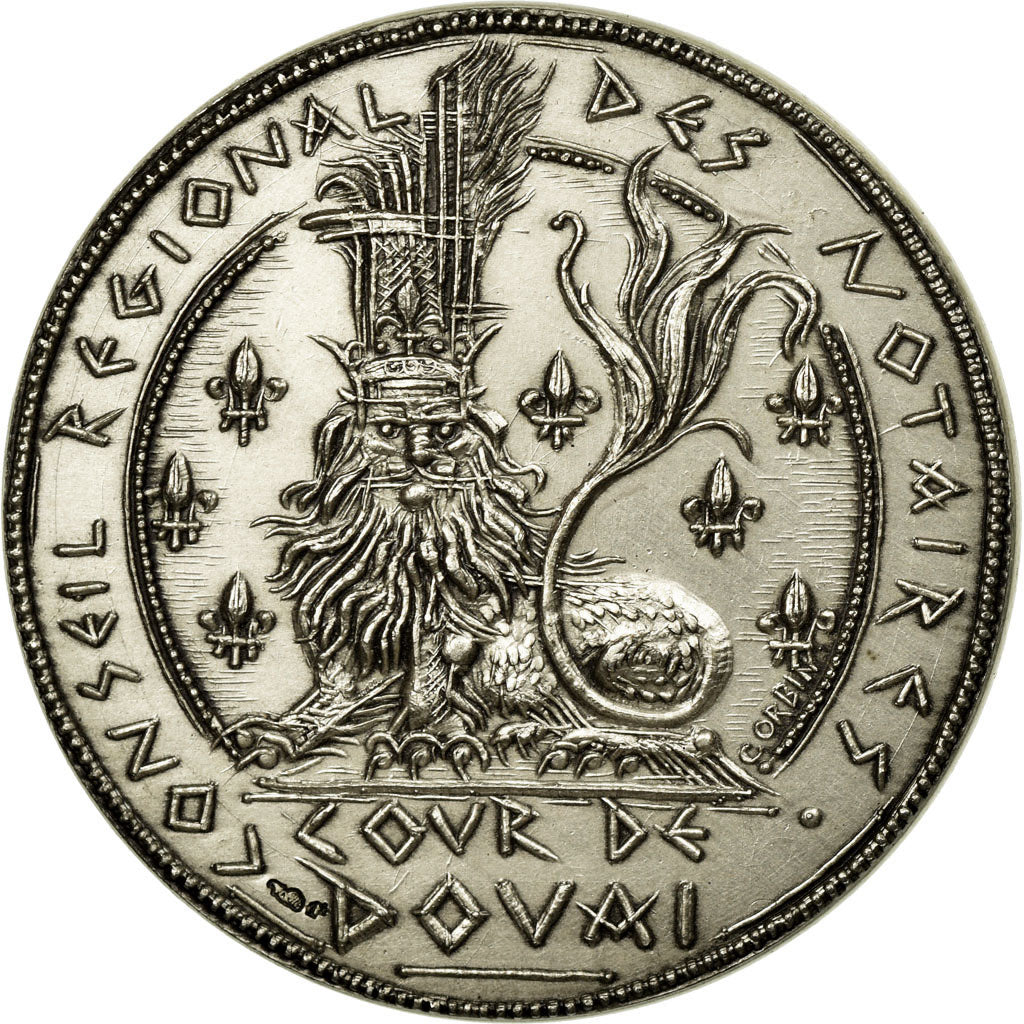 Francia, medaglia, Conseil Régional des Notaires de la Cour de Douai, Corbin