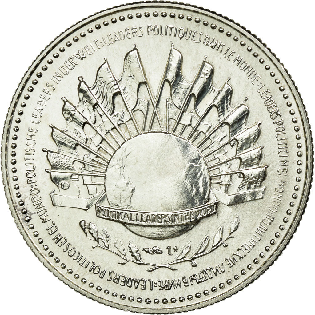 France, Medal, Politique, De Gaulle, 1981, MS(65-70), Silver