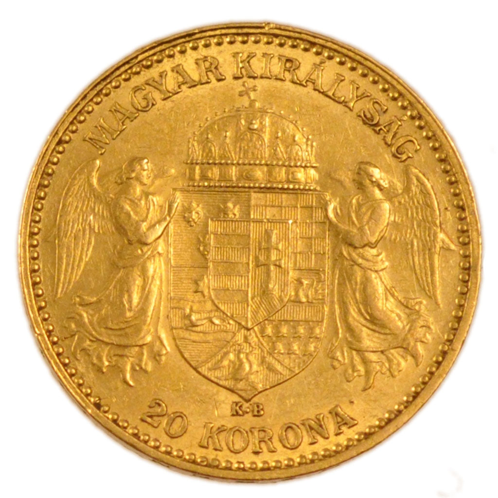 Ungheria, Franz Joseph I, 20 Korona, 1900, Kormoczbanya, SPL-, Oro, KM:486