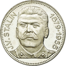 Rusia, medalla, Joseph Staline, EBC+, Copper Plated Silver