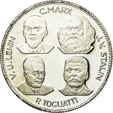 Russia, Medal, Les Leaders Communistes, MS(63), Copper Plated Silver