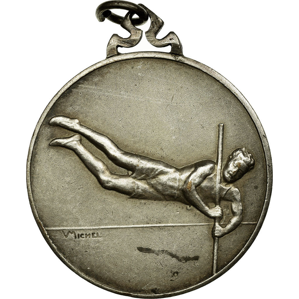 Belgium, Medal, Sport, cercle Athlétique de Spa, 1924, Michel, AU(55-58)