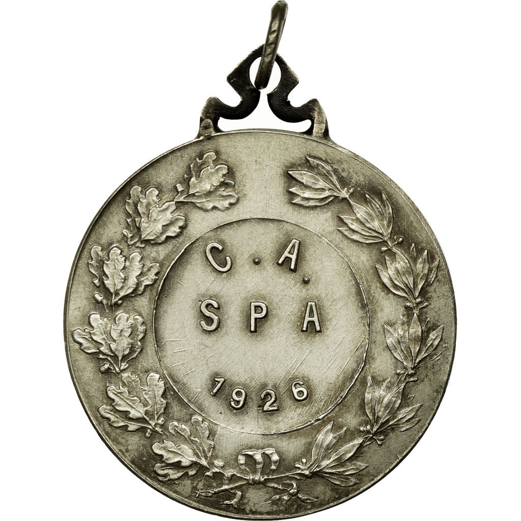 Belgium, Medal, Sport, cercle Athlétique de Spa, 1926, Michel, AU(55-58)