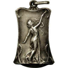 Belgique, Médaille, Sport, Saut à la Perche, Camp, 1921, SUP, Silvered bronze
