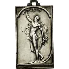 Belgium, Medal, Sport, Coupe d'Oultremont, 1919, AU(55-58), Silvered bronze