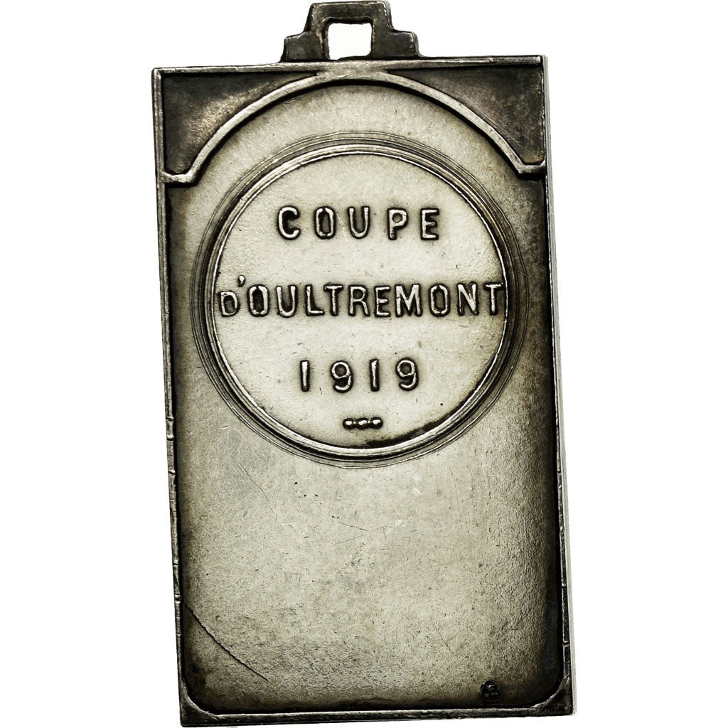 Belgium, Medal, Sport, Coupe d'Oultremont, 1919, AU(55-58), Silvered bronze