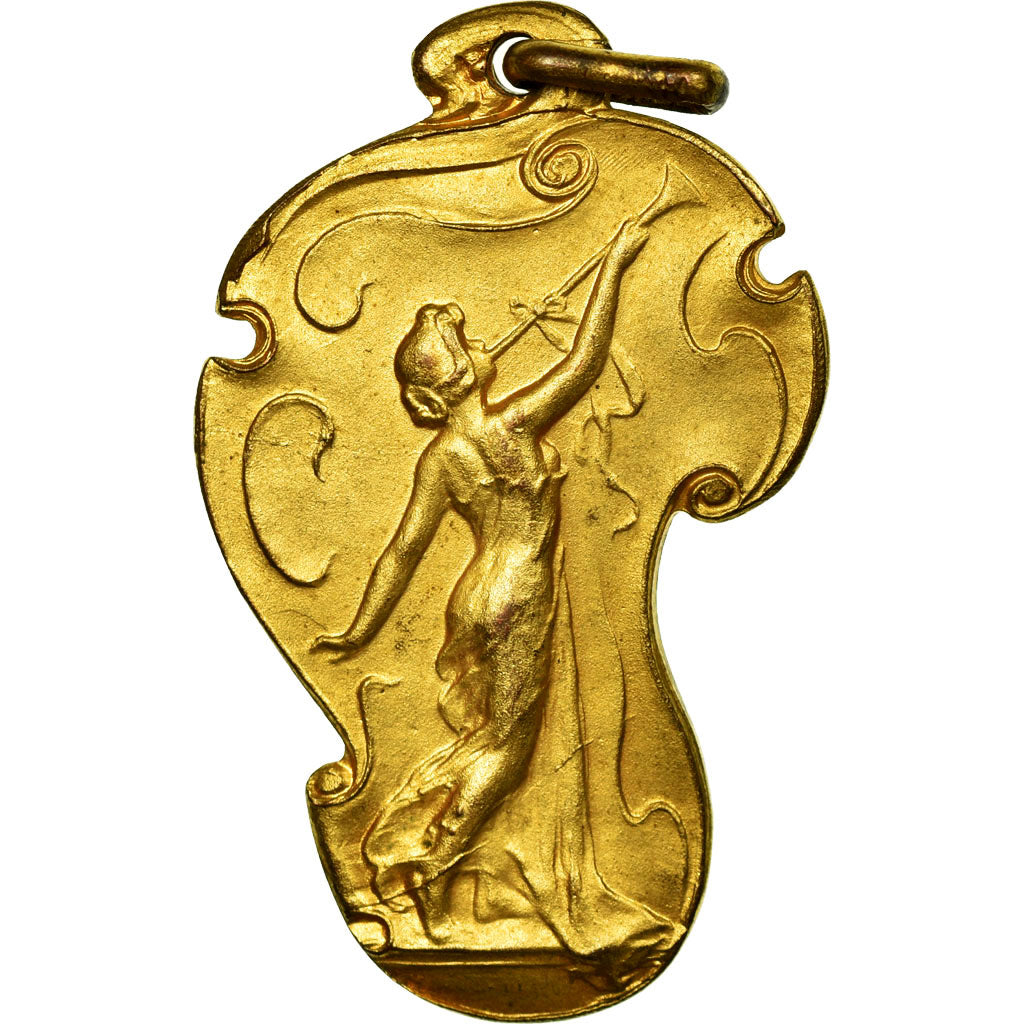 Belgium, Medal, Sport, Challenge d'Oultremont, 1920, AU(50-53), Gilt Bronze