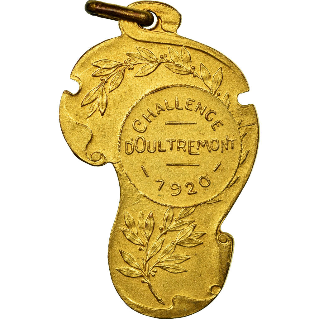 Belgium, Medal, Sport, Challenge d'Oultremont, 1920, AU(50-53), Gilt Bronze