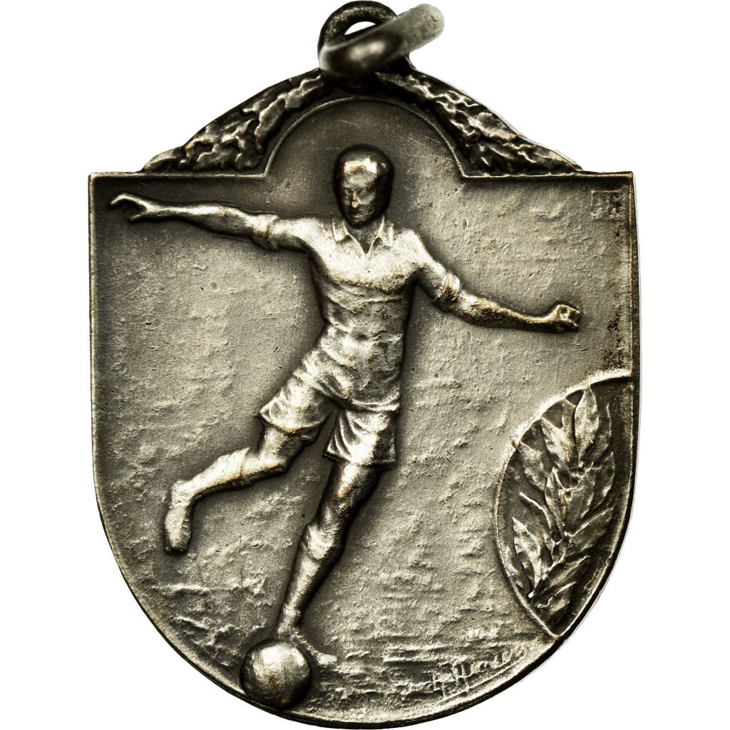 Belgium, Medal, Sport, Football, Standart Liège, 1930, AU(50-53), Silvered