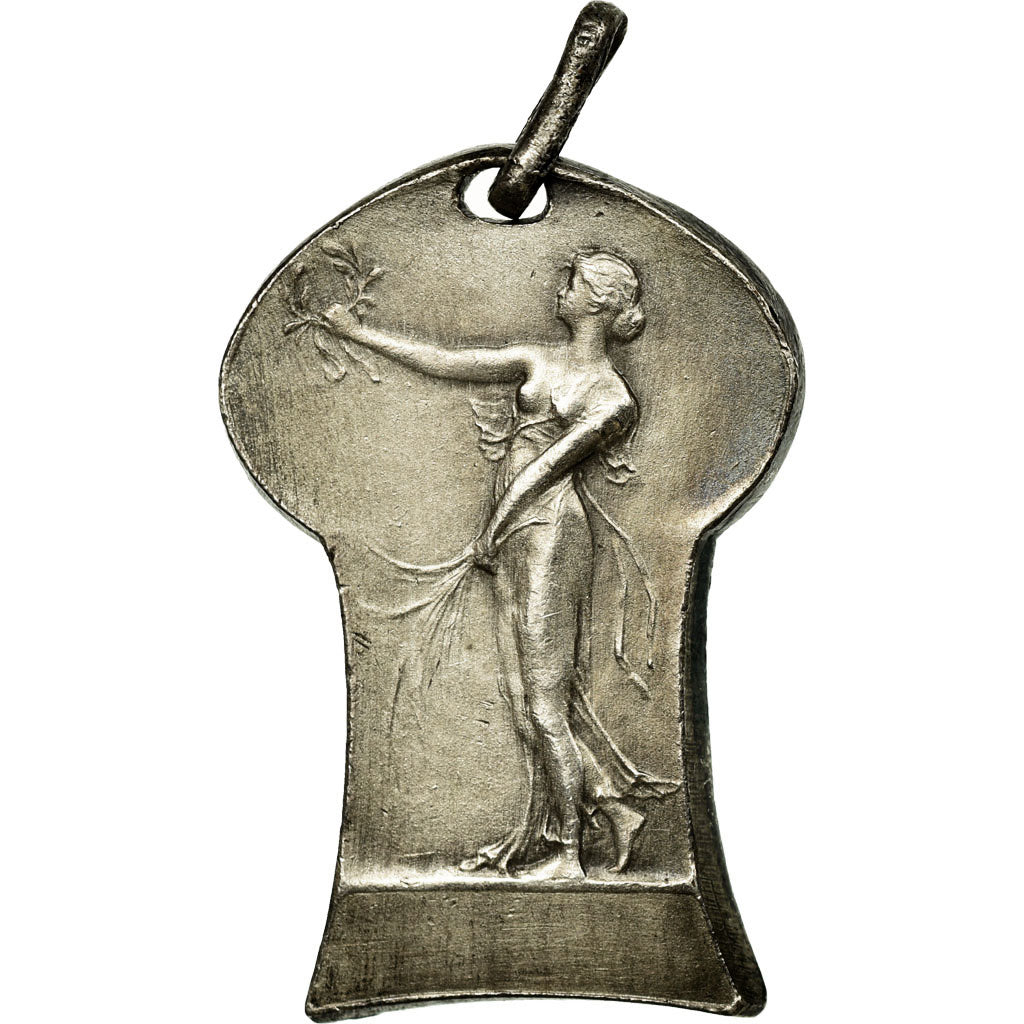 Belgium, Medal, Sport, Coupe Spa-Monopole, 1925, AU(55-58), Silvered bronze