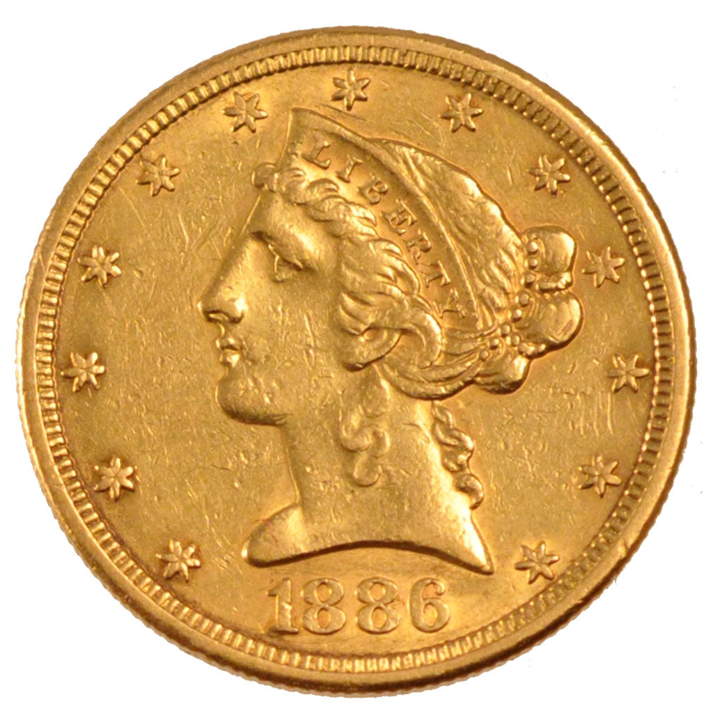 États-Unis, 5 Dollars Liberty Or