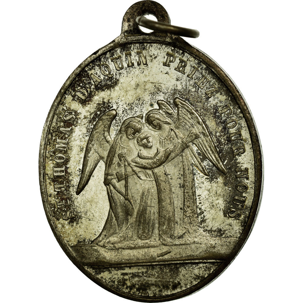 France, Médaille, Religion, Saint-Thomas, Saint-Rosatre, TTB, Silvered bronze