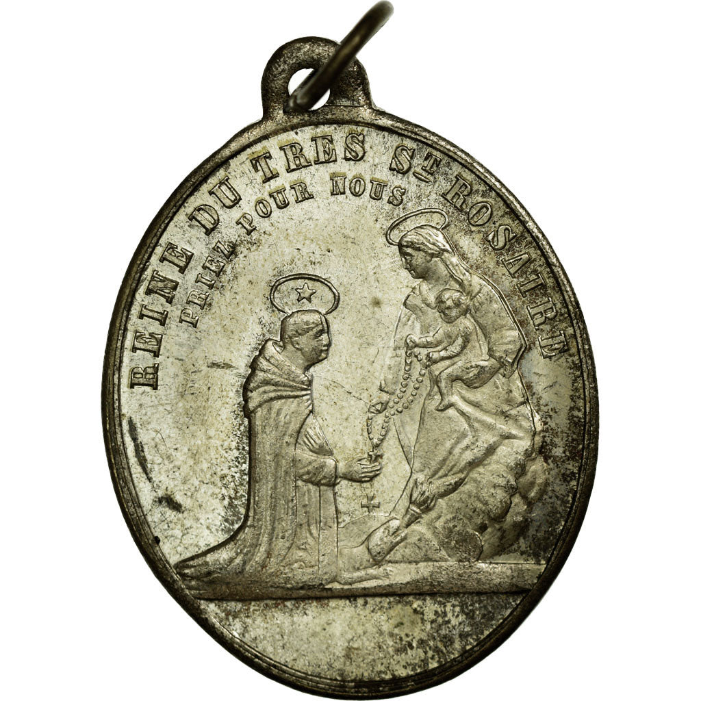 France, Médaille, Religion, Saint-Thomas, Saint-Rosatre, TTB, Silvered bronze