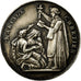 France, Médaille, Religion, Mariage Chrétien, SUP, Argent
