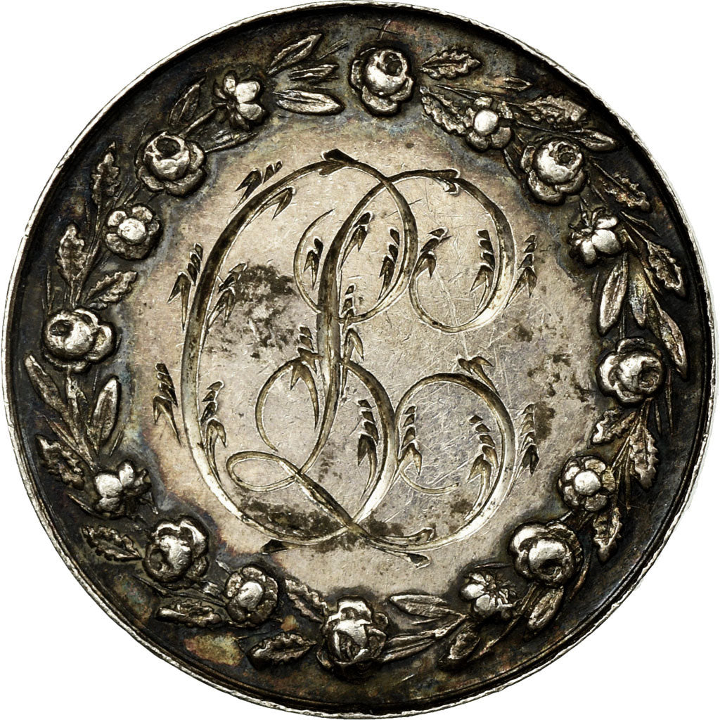 France, Médaille, Religion, Mariage Chrétien, SUP, Argent