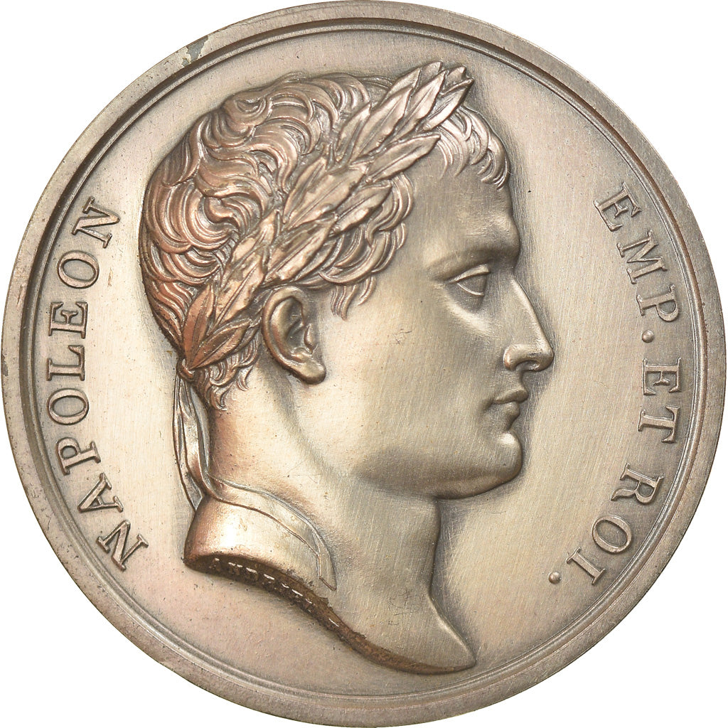 France, Médaille, Napoléon Ier, Bataille d'Austerlitz, 1969, Andrieu