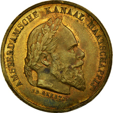 Netherlands, Medal, Inauguration du Canal de la Mer du Nord, Amsterdam, 1876