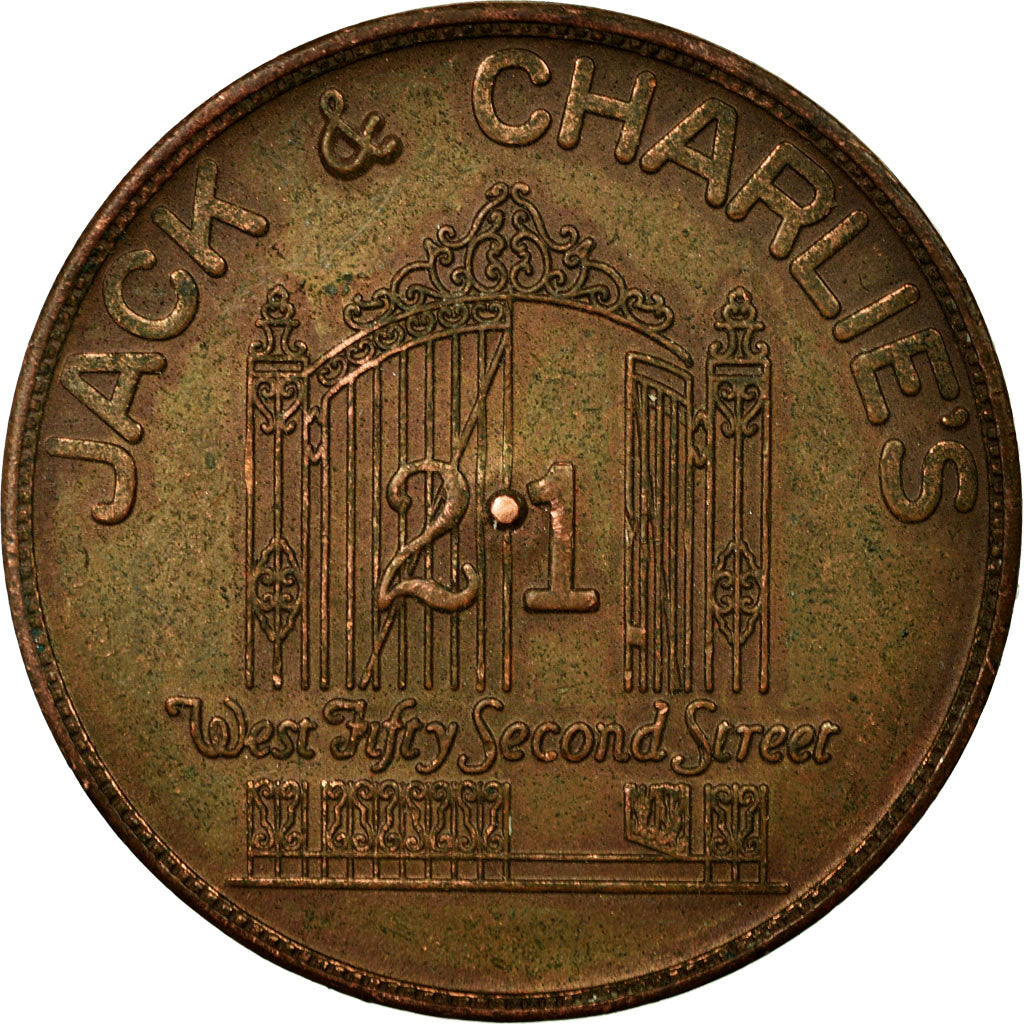 Stati Uniti d'America, medaglia, Publicitaire, Jack et Charlies 21 Club