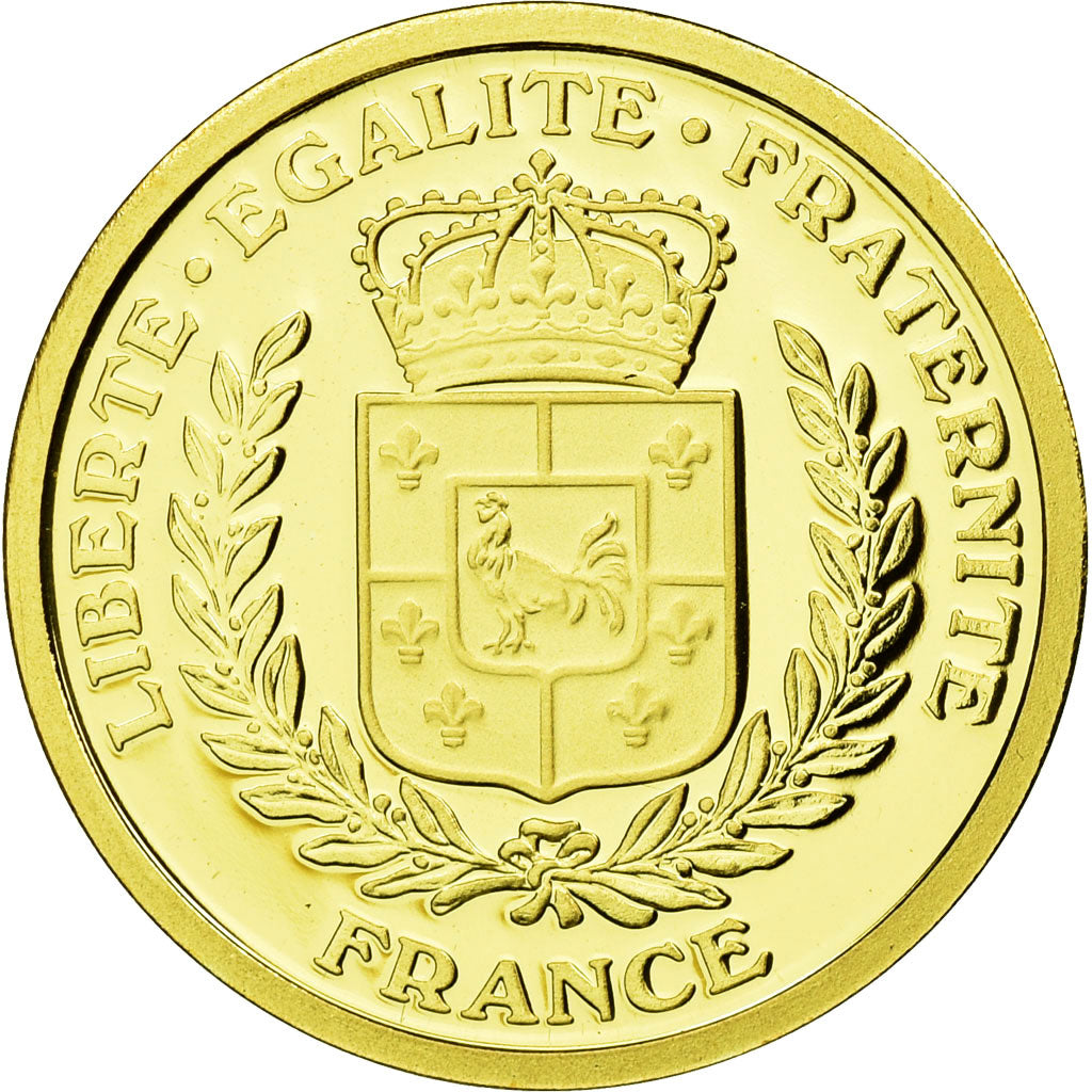 Frankreich, Medaille, 65ème Anniversaire de la Libération, STGL, Gold