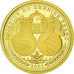 France, Medal, 10ème Anniversaire du Dernier Franc, MS(65-70), Gold