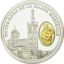France, Médaille, Marseille - Notre Dame de la Garde, FDC, Argent