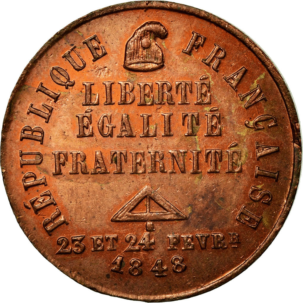 France, Médaille, Deuxième République, Révolution, Journées de février
