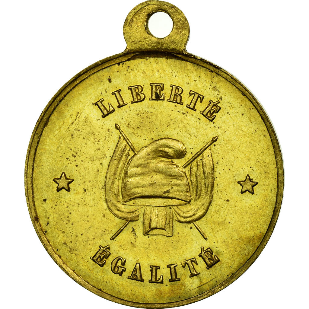 France, Medal, Révolution, Honneur aux Braves, Général Duvivier, 1848