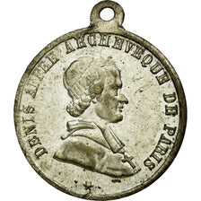 France, Médaille, Révolution, Denis Affre, Archevêque de Paris, 1848, TB+