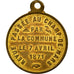 France, Médaille, Revue Passée au Champs de Mars, Commune, Paris, 1871, SUP+