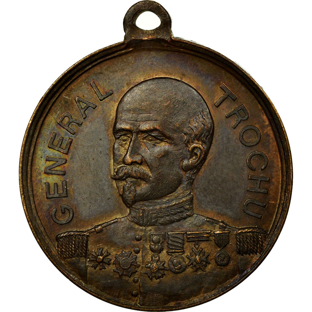 Francia, medaglia, Le Général Trochu, Honneur à la Garde Mobile., 1870, SPL