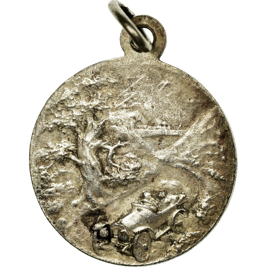 France, Medal, Religion, Saint Christophe, AU(50-53), Silvered bronze