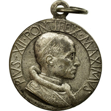 Vatikan, Medaille, Pie XII, SS, Silvered bronze
